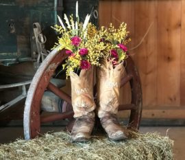 These Boots Are Made for…Flowers?